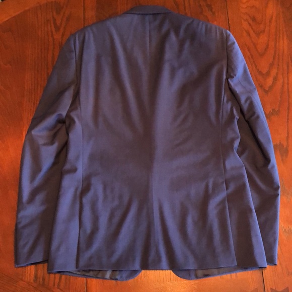 Men’s Calvin Klein Navy Blue Suit 42L - Picture 8 of 17